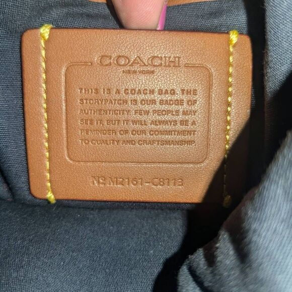 Coach Mens League Hybrid Crossbody In Signature C Jacquard - Picture 10 of 11